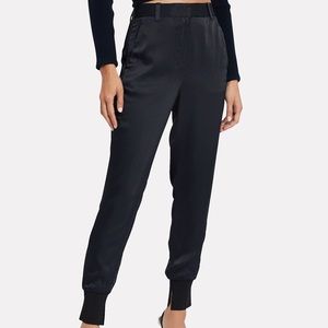 3.1 Phillip Lim High-Rise Satin Joggers